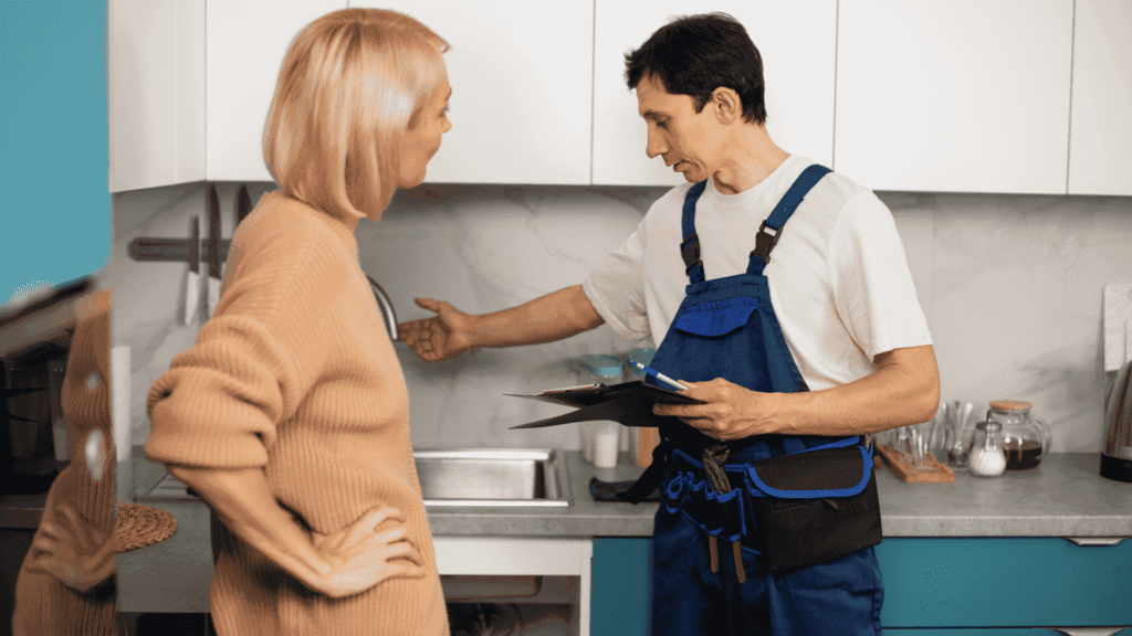 Property management in Calgary with kitchen maintenance