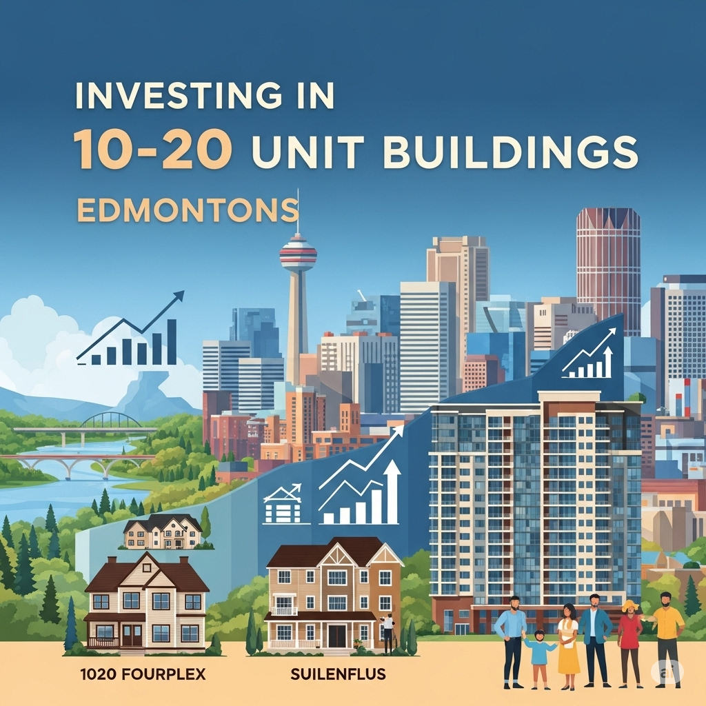 Edmonton real estate investment in 10–20 unit apartment buildings