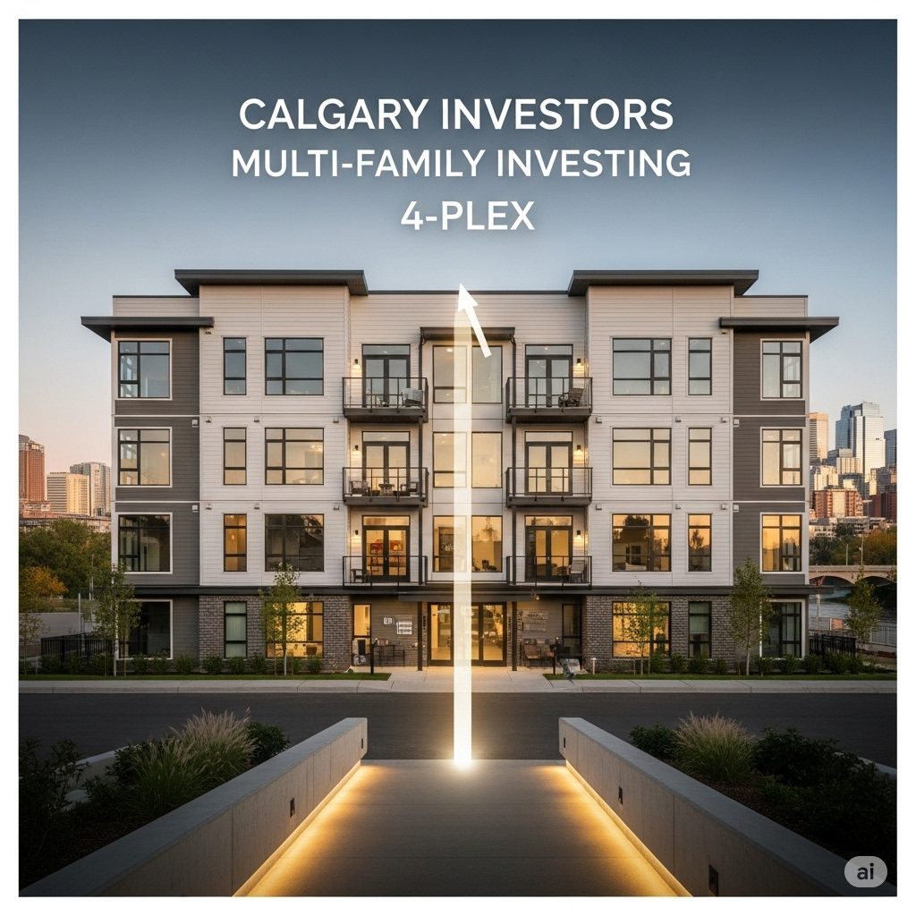 4-Plex Property in Calgary for Real Estate Investment