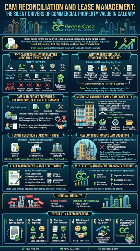CAM Reconciliation and Lease Management