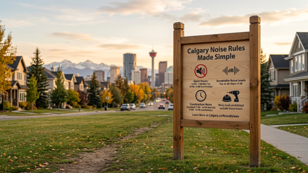calgary noise bylaw